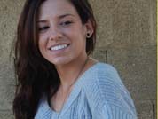 Skinny brunette camgirl